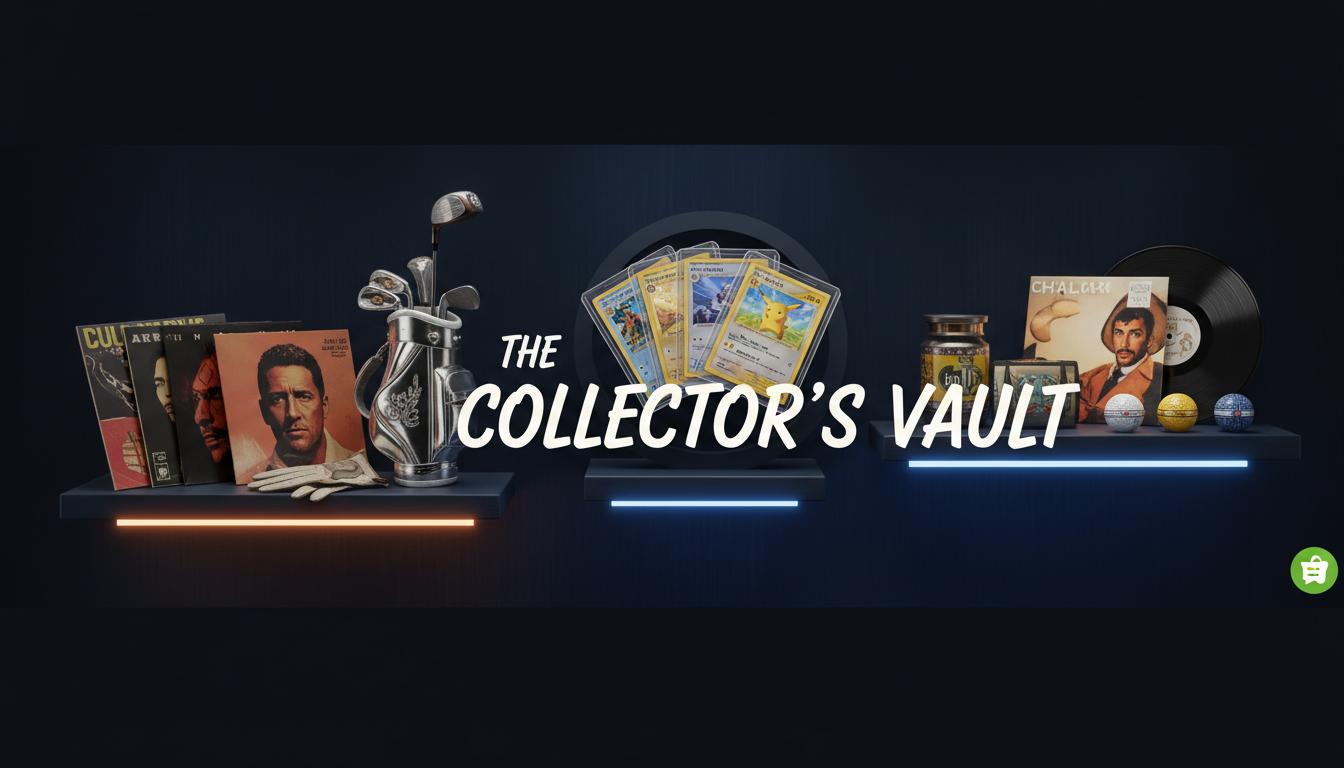 Premium Pokémon TCG, Vinyl & Golf Gear