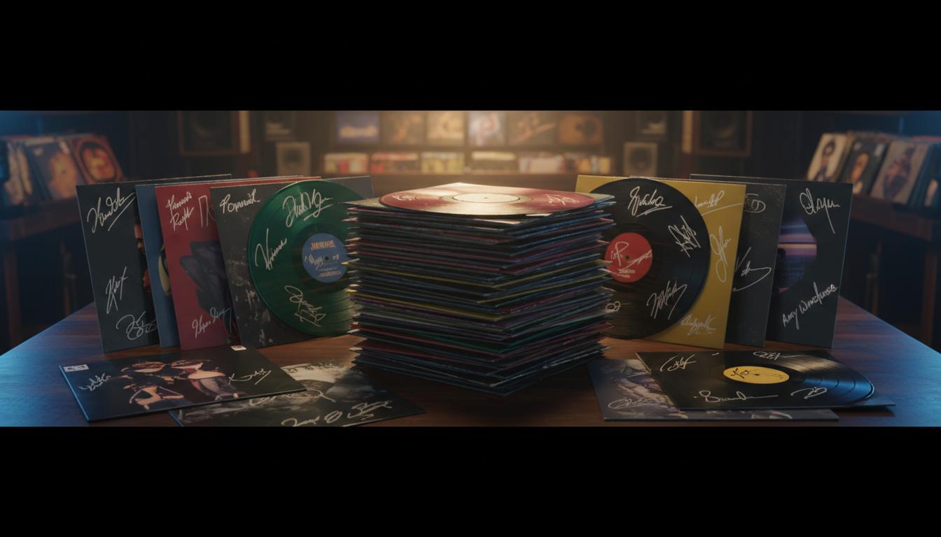 Signed & Limited-Edition Vinyl